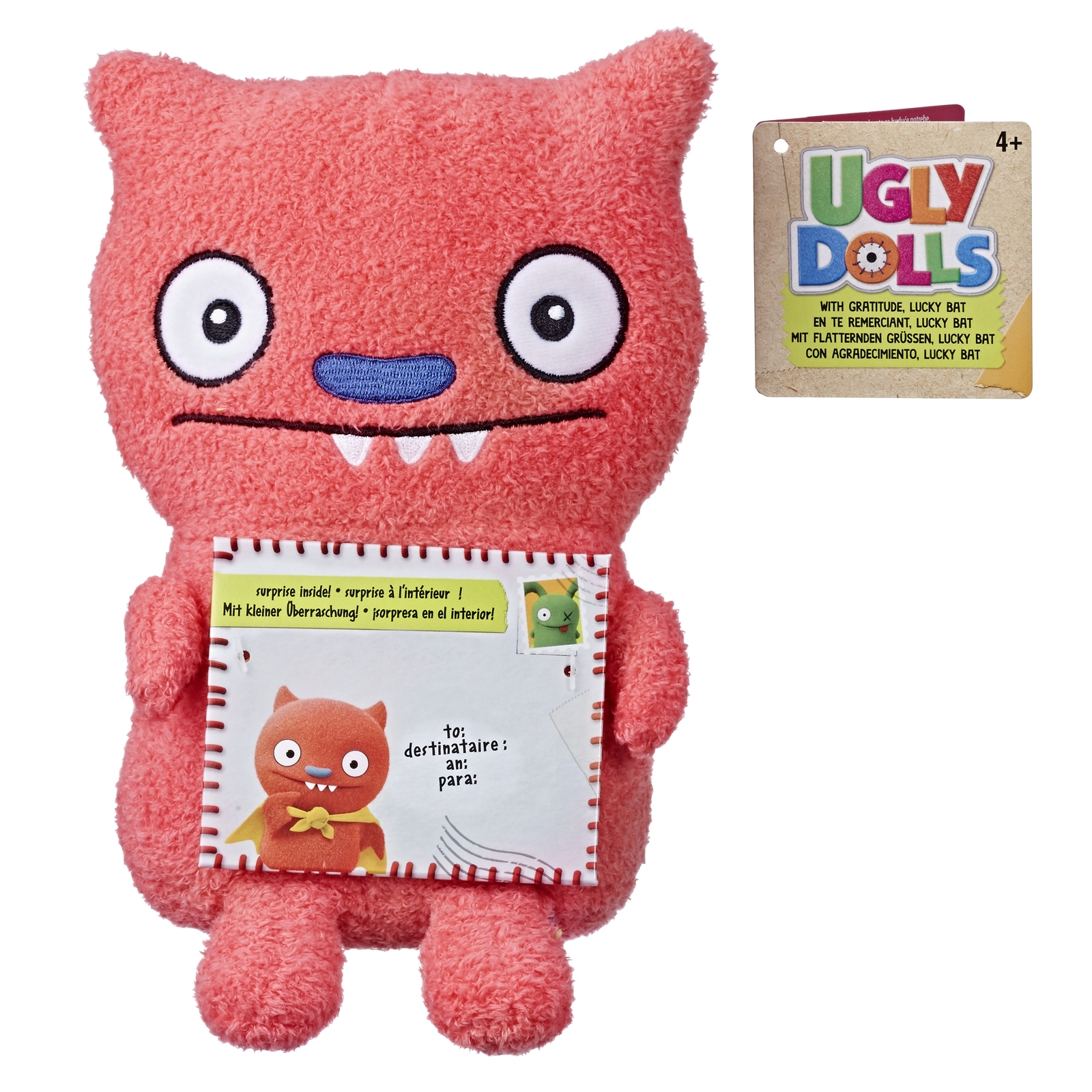 Игрушка Ugly Dolls Брелок Лаки Бэт E4557EU4 - фото 2