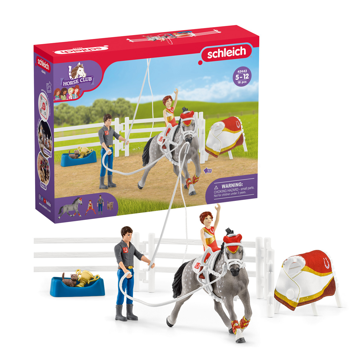 Игровой набор SCHLEICH Мии для занятий прыжками - фото 1