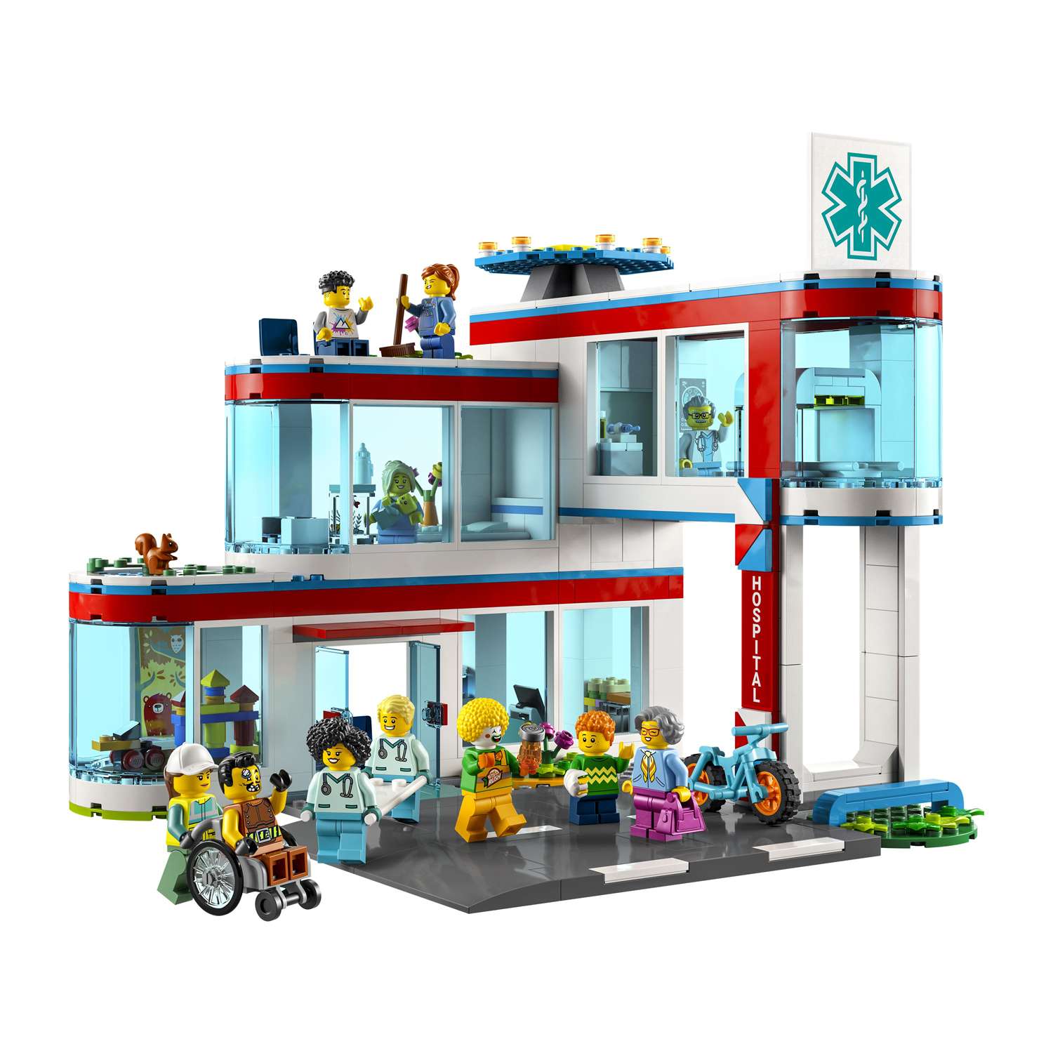 Конструктор детский LEGO City Больница 60330 - фото 7
