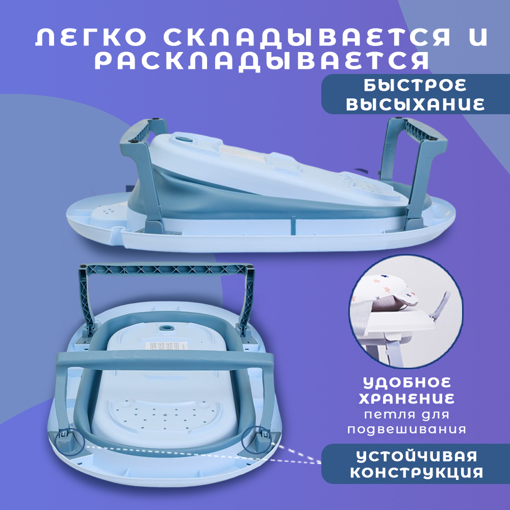 Детская ванна agex Aqua Blue - фото 4