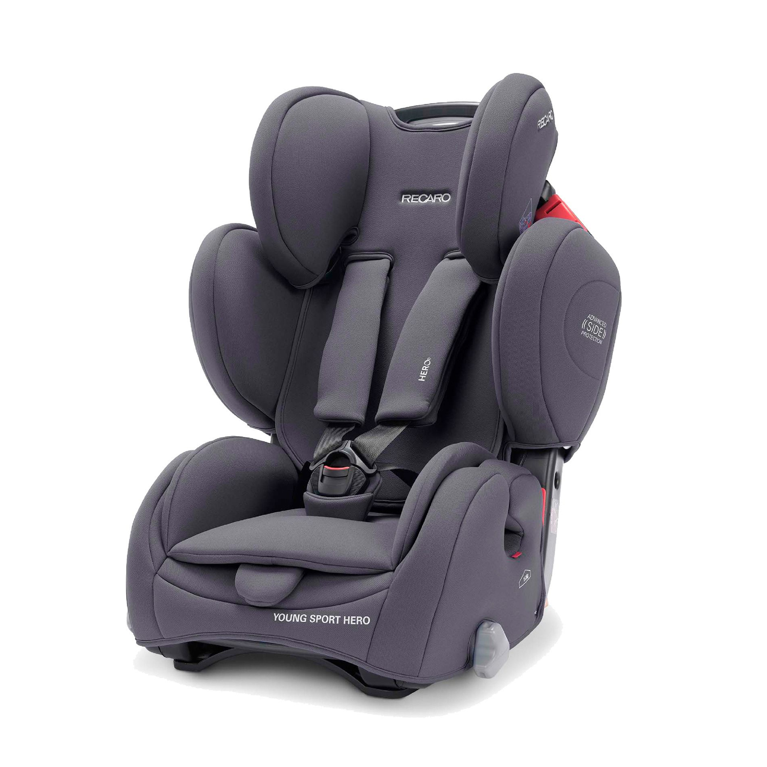 Автокресло Recaro Young Sport Hero 1/2/3 Simply Grey 00088014260050 - фото 1