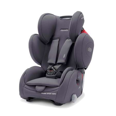 Автокресло Recaro Young Sport Hero 1/2/3 Simply Grey 00088014260050