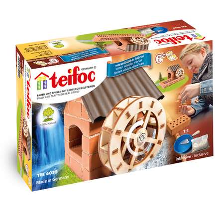 Конструктор teifoc Строительный набор Водяная мельница TEI 4030