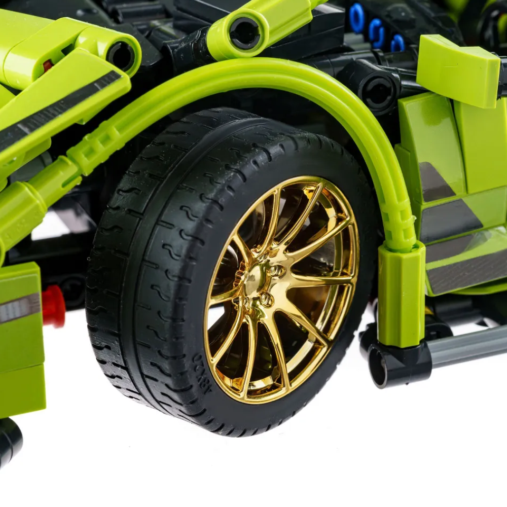 Игрушка LX Конструктор Technic Lamborghini Sian 1289 деталей - фото 7