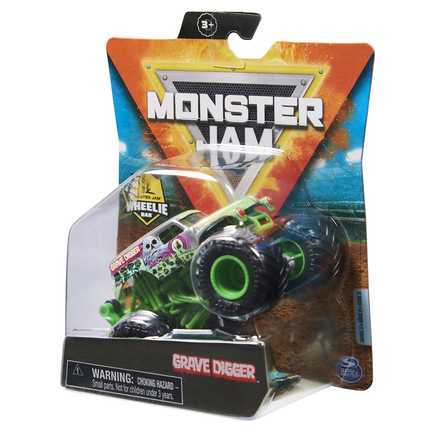 Автомобиль Monster Jam 1:64 без механизмов 6044941 - фото 3