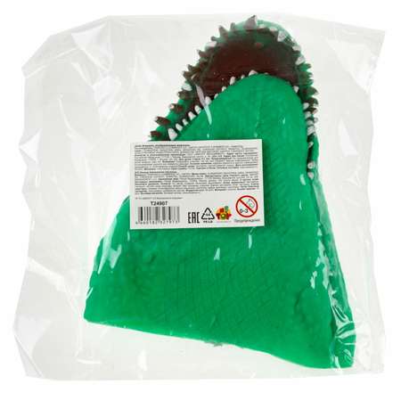 Игрушка-перчатка 1TOY Зверуки большие на руку Крокодил зеленый