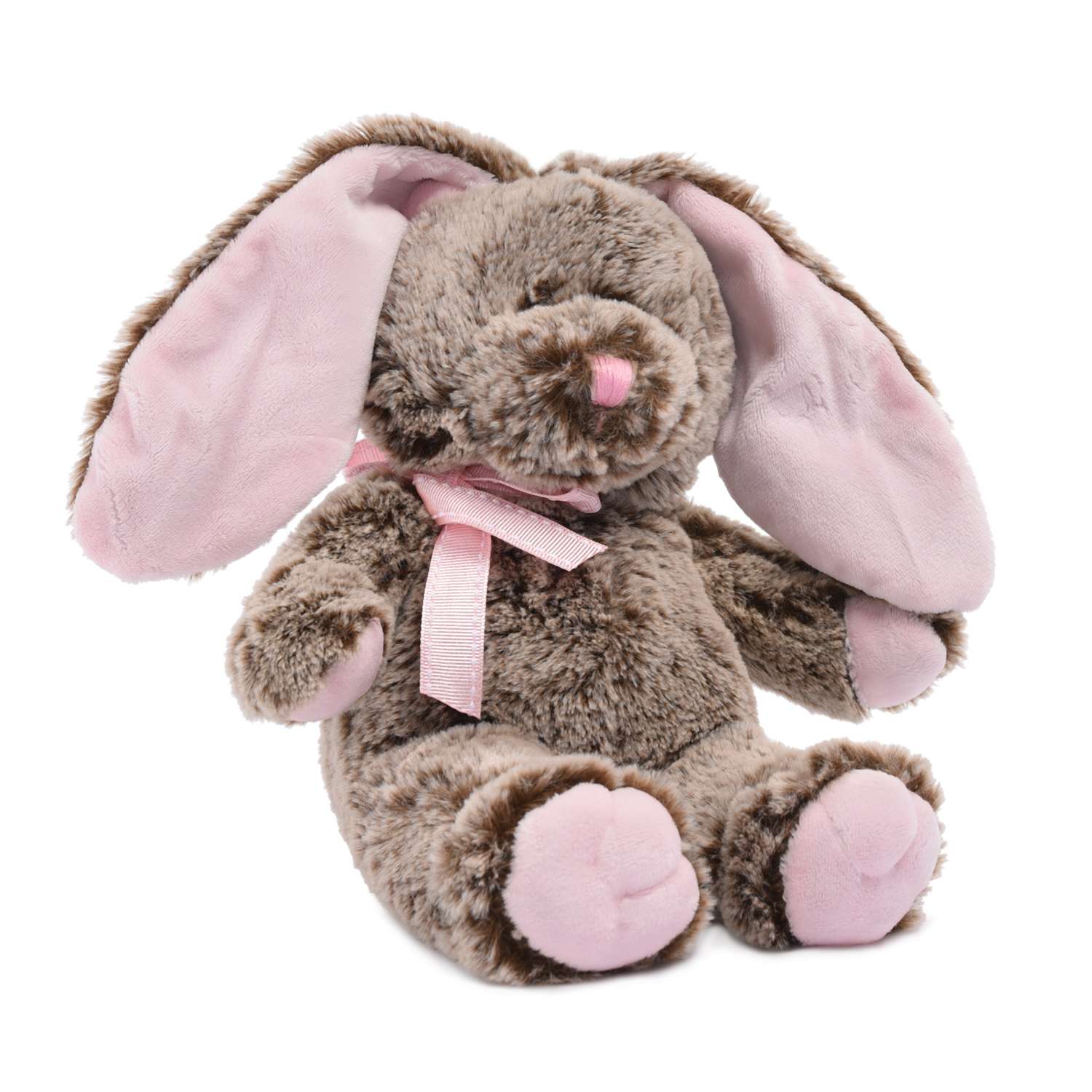 Мягкая игрушка Девилон Кролик Теодор Светло-коричневый 27 см - фото 1