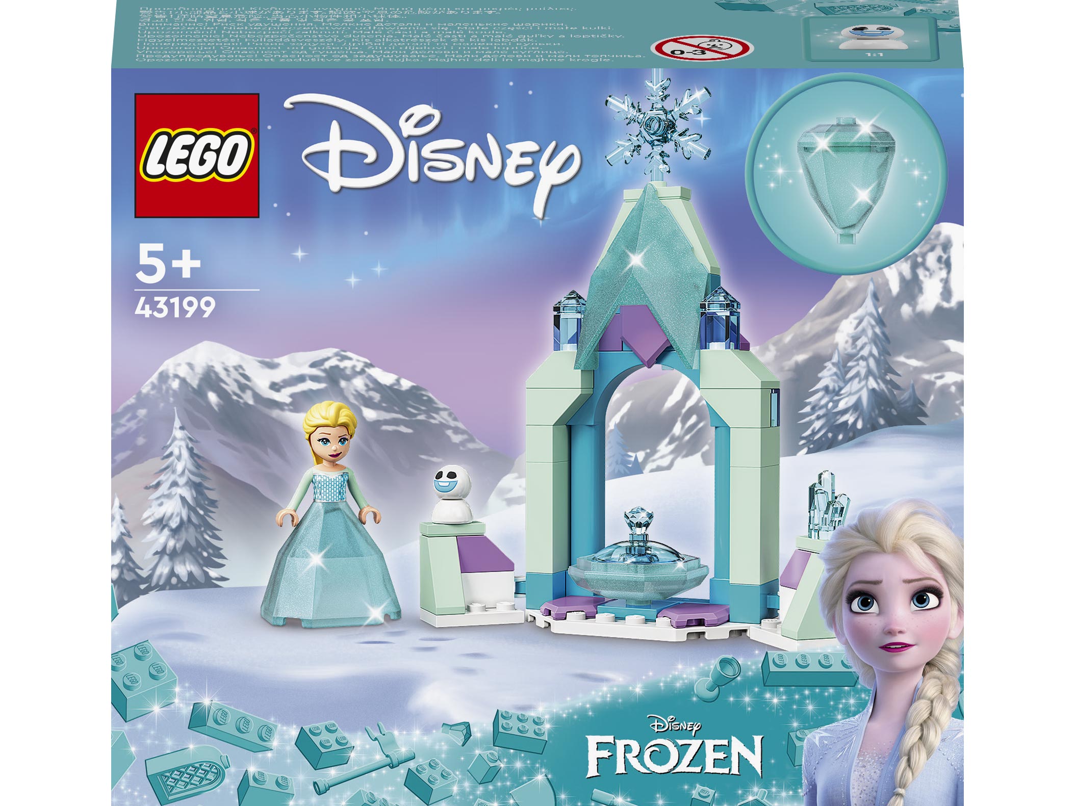 Конструктор LEGO Disney Princess Elsas Castle Courtyard Двор замка Эльзы - фото 7
