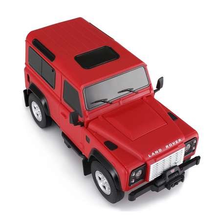 Машина Rastar радиоуправляемая 1:14 Land Rover Defender Трансформер Красный 76420