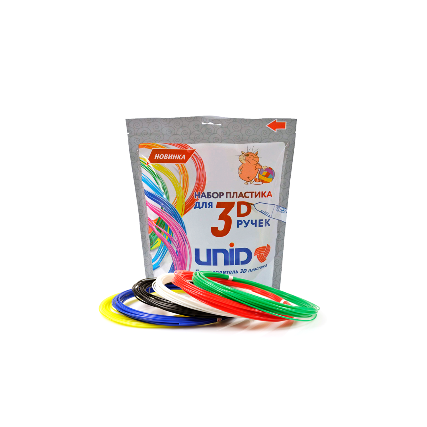 Пластик для 3д ручки UNID PLA6 - фото 1
