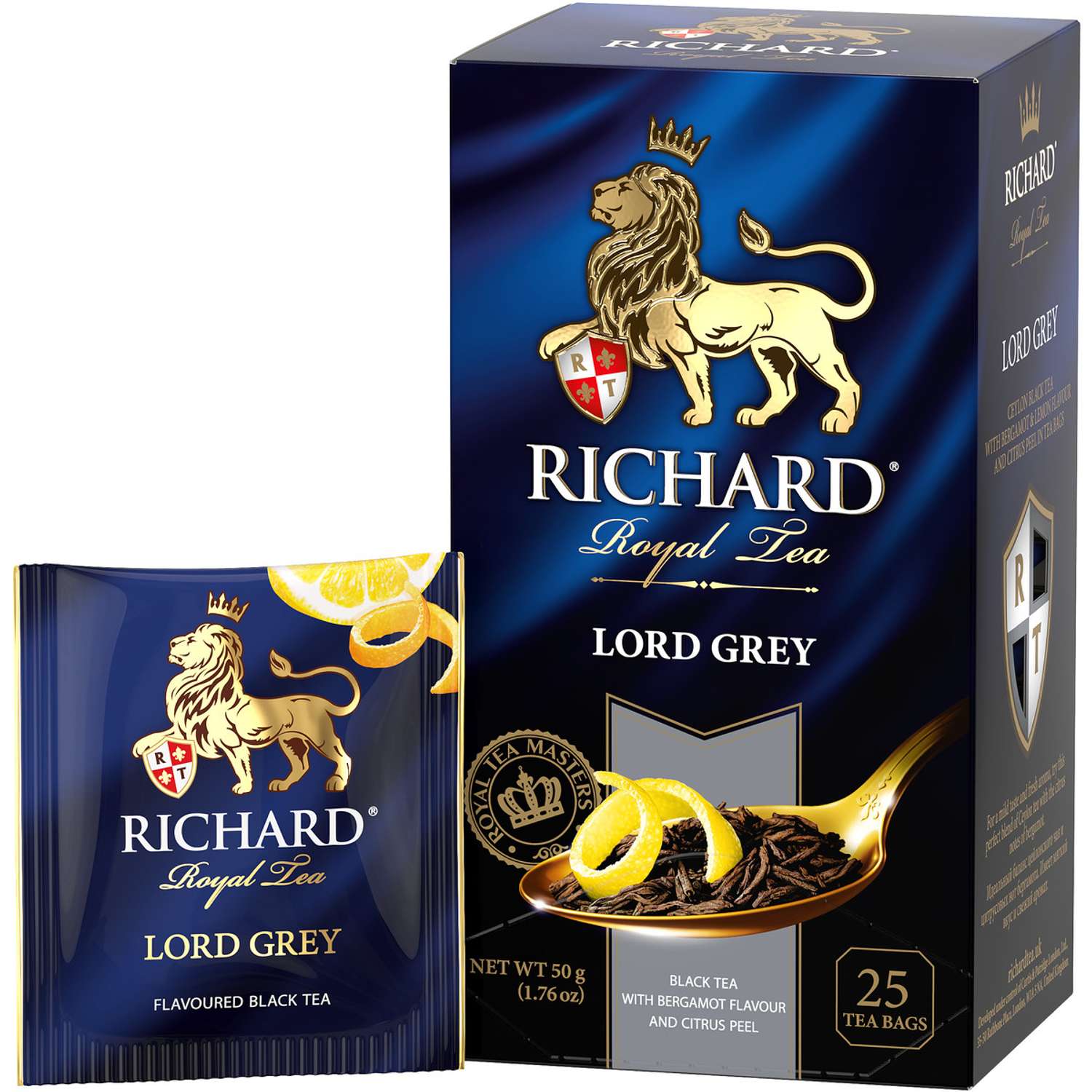 Чай черный Richard Lord Grey 25 пакетиков - фото 3