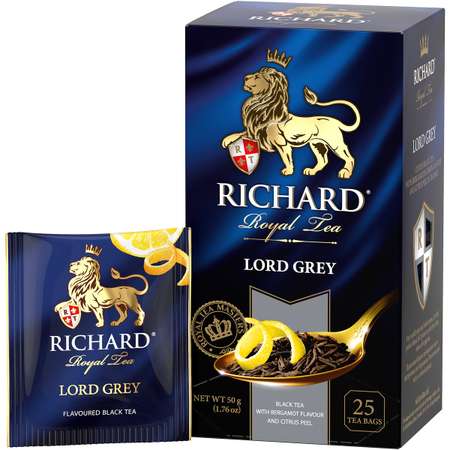 Чай черный Richard Lord Grey 25 пакетиков