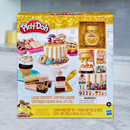 Набор игровой Play-Doh Пекарь Золотая звезда E94375L0