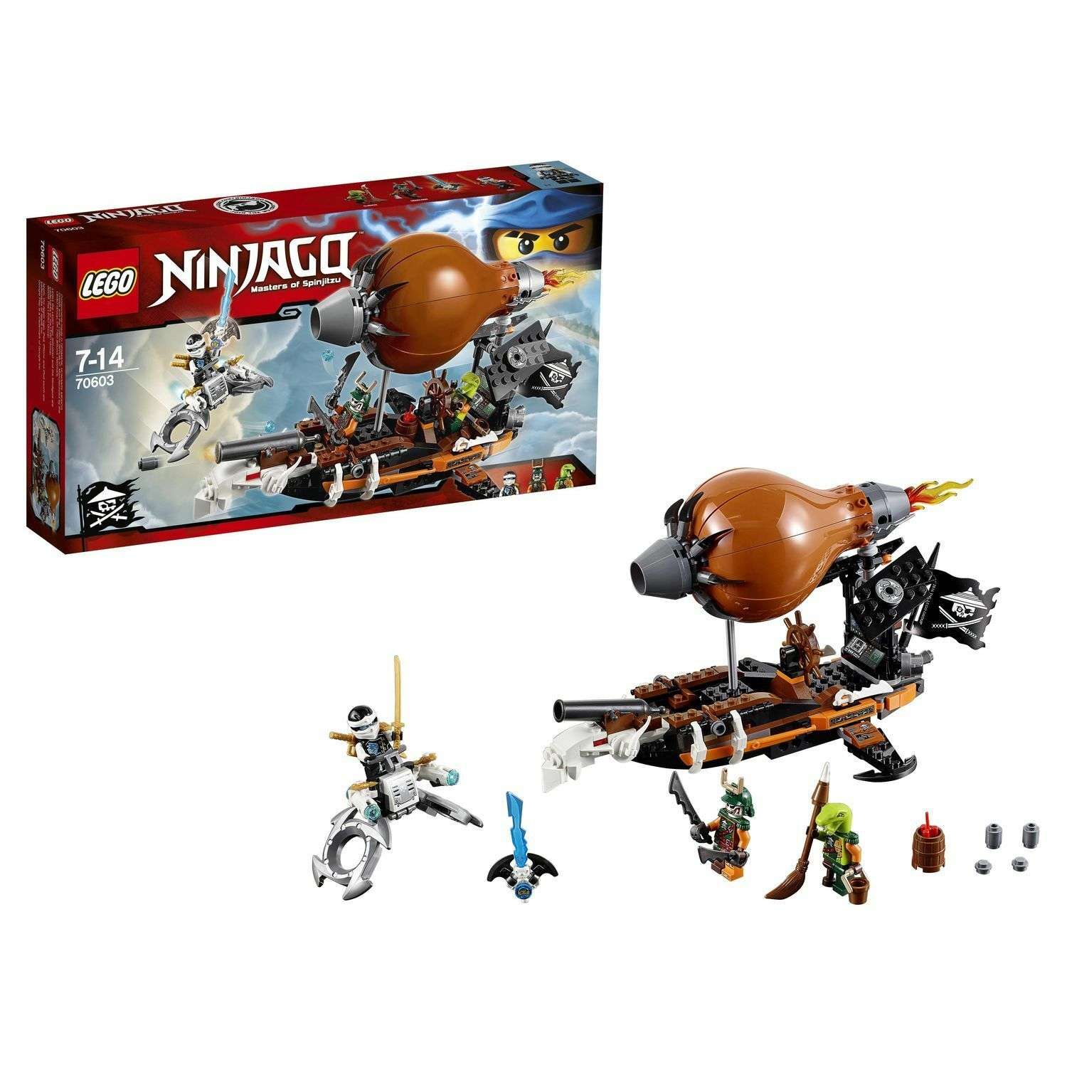 Конструктор LEGO Ninjago Дирижабль-штурмовик (70603) - фото 1