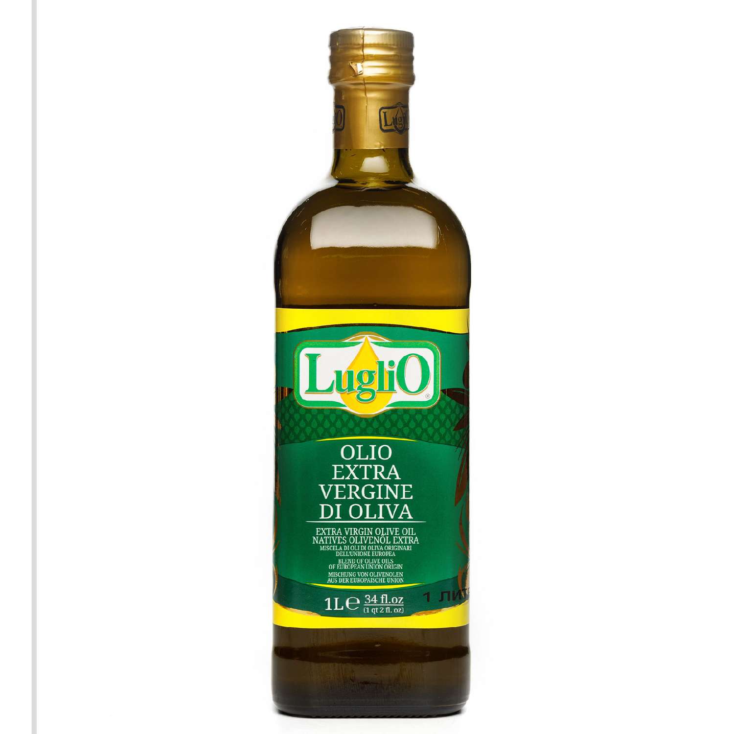 Масло оливковое LugliO Extra Vergine 1 литр - фото 2