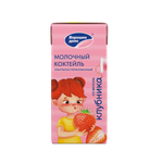 Коктейль молочный Хорошее дело Клубника 2% 0.2л
