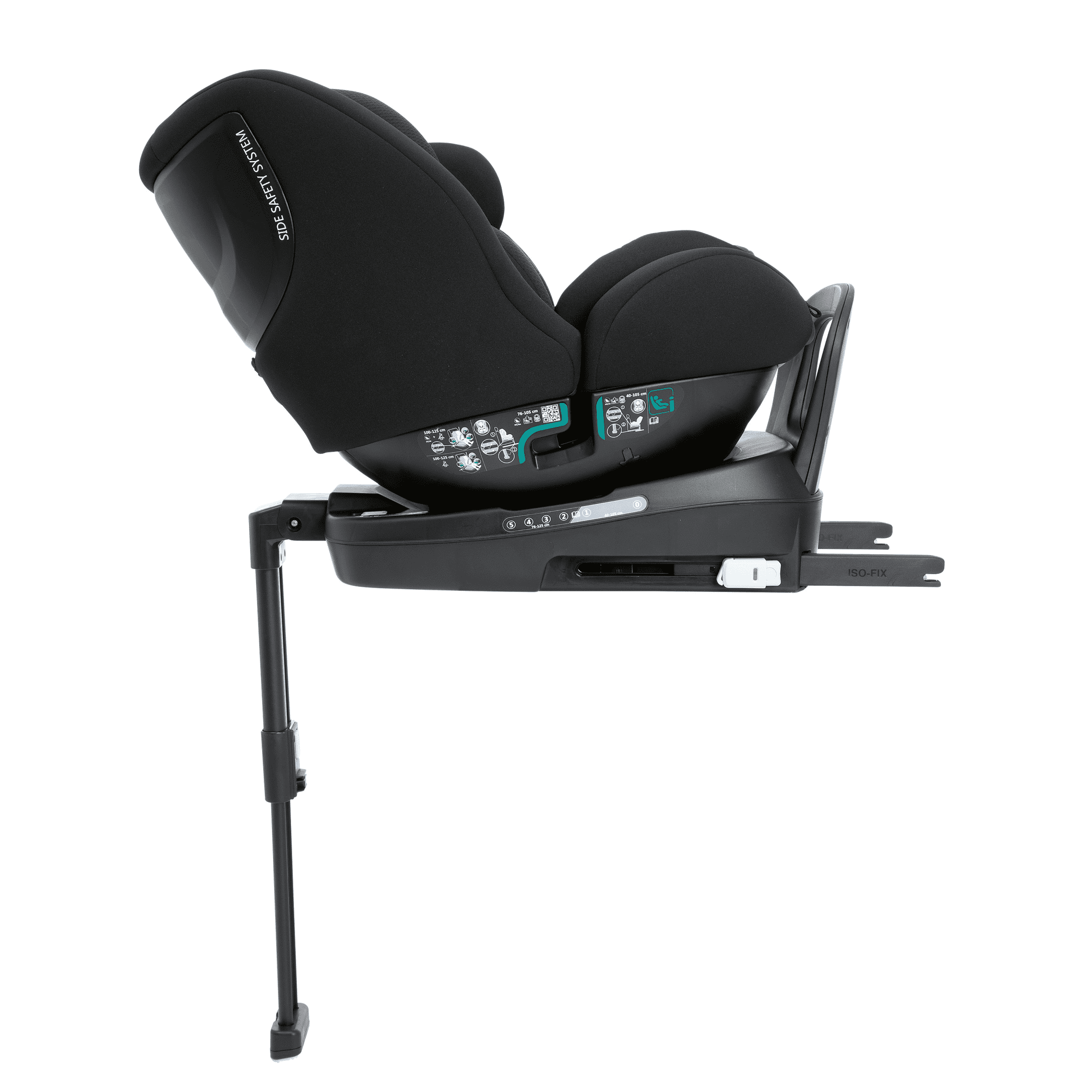 Автокресло CHICCO Seat3fit i-size Black группа 0/1/2 - фото 11