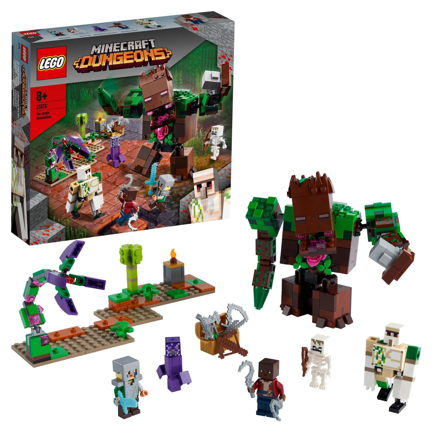 Конструктор LEGO Minecraft Мерзость из джунглей 21176 - фото 1