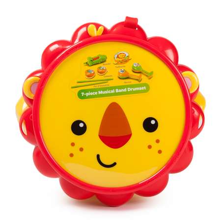 Набор музыкальных инструментов Fisher Price в коробке Лев