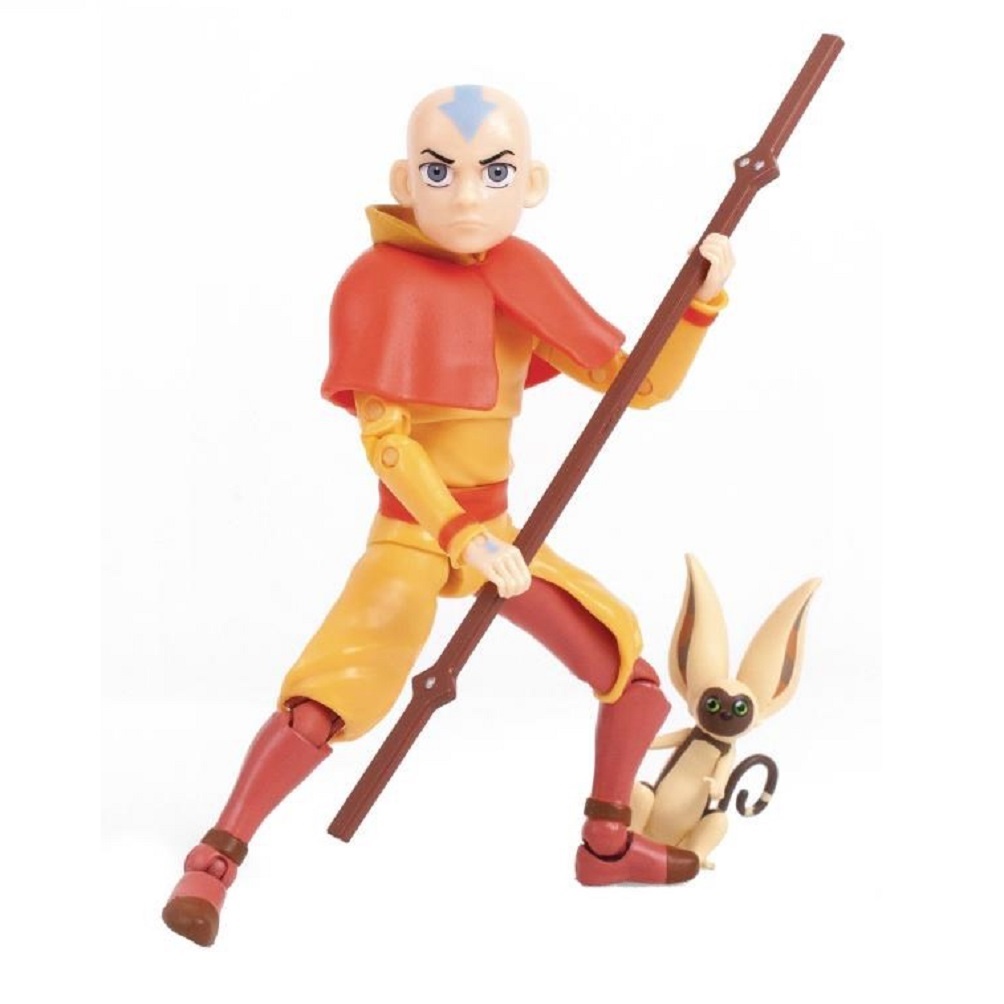 Подвижная фигурка BST AXN Аанг из Аватар: Легенда об Аанге Action Figure  AVATAR LAST AIRBENDER Aang купить по цене 1945 ₽ в интернет-магазине  Детский мир