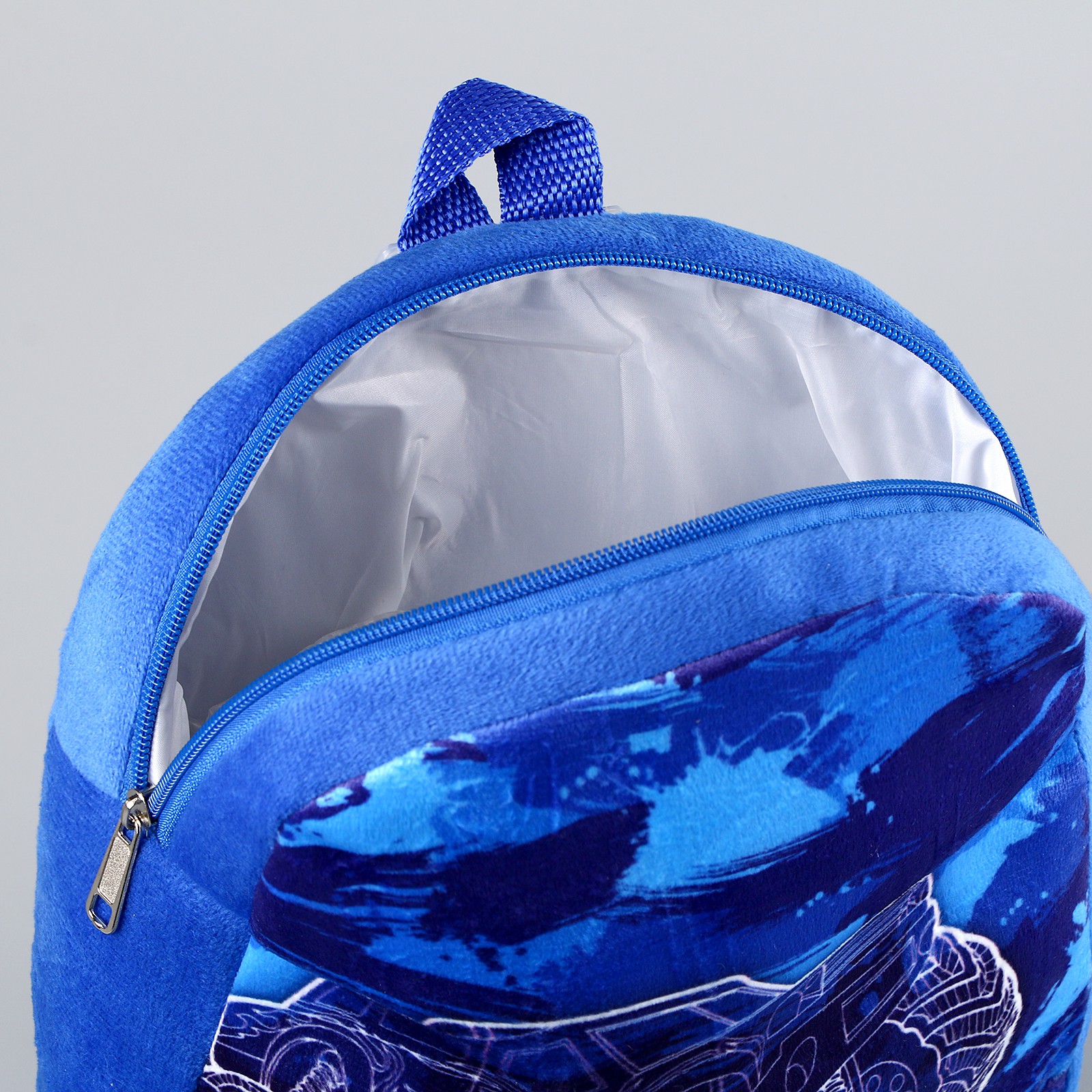 Рюкзак детский плюшевый Milo Toys «Крутая тачка» 21х15 см - фото 6