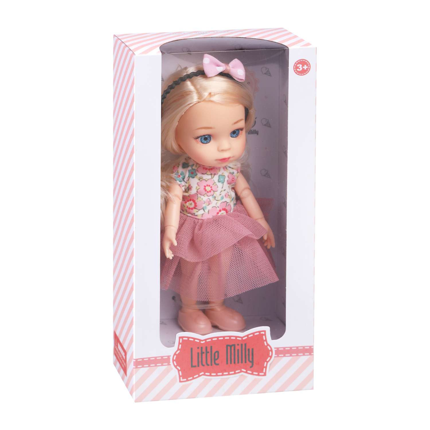 Кукла для девочек Наша Игрушка шарнирная 15 см 803604 - фото 11