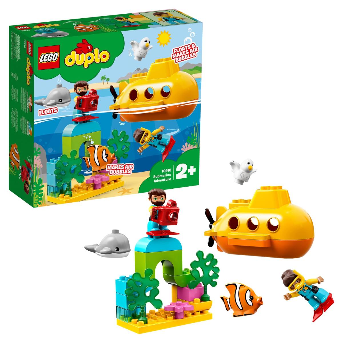 Конструктор LEGO DUPLO Town Путешествие субмарины 10910 - фото 1