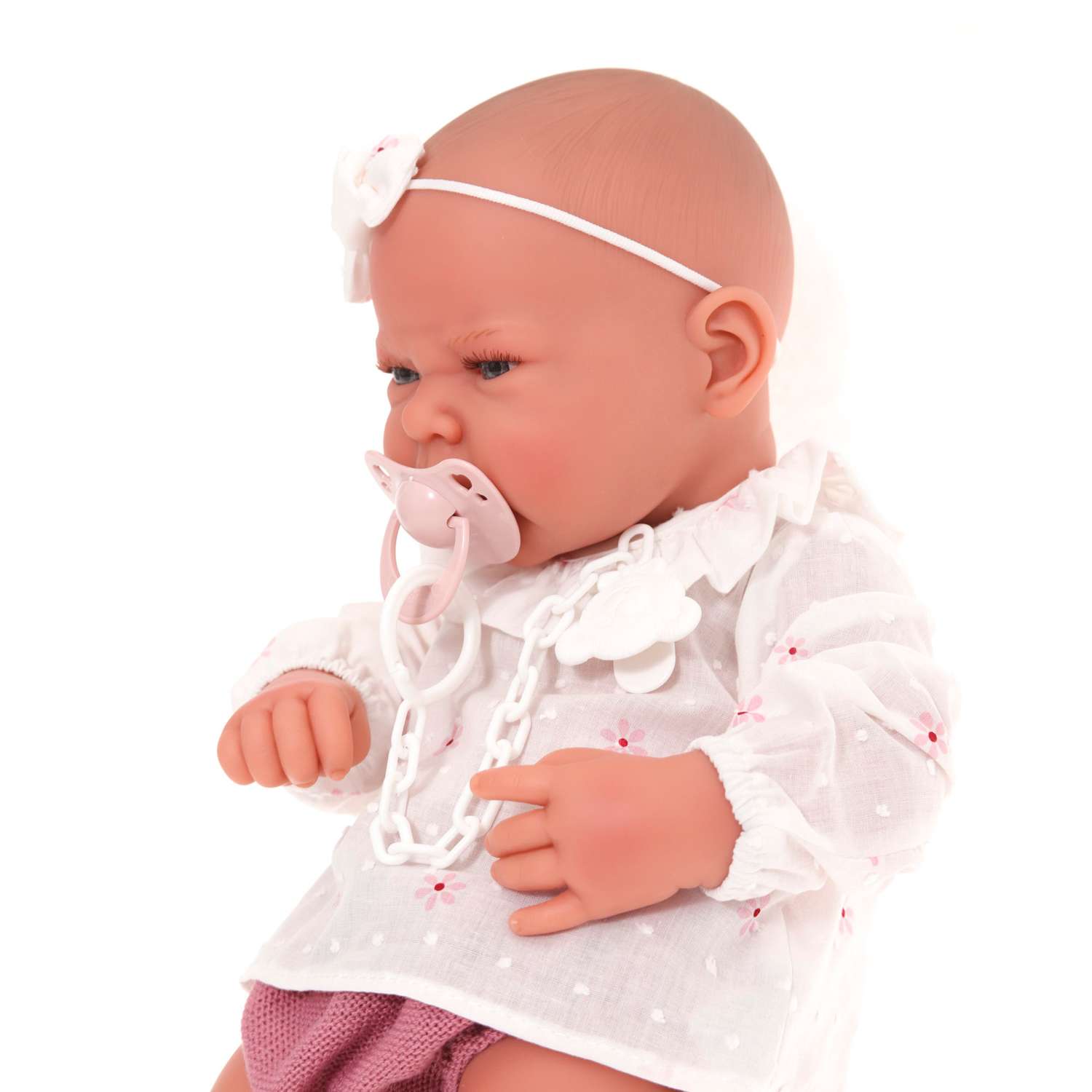 Кукла пупс Antonio Juan Лайа в розовом 42 см виниловая 50157 - фото 8