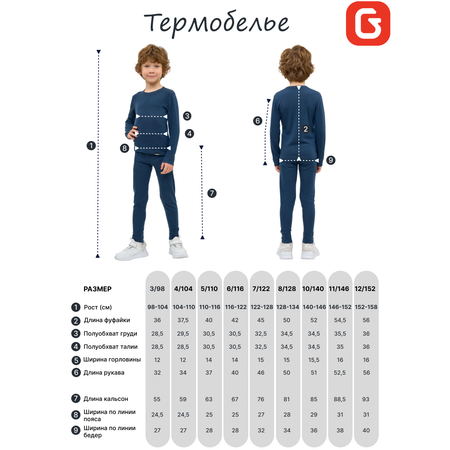Термобелье GUSTI