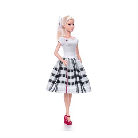 Одежда для кукол типа Барби VIANA Боди и юбка 11.078.8 белый