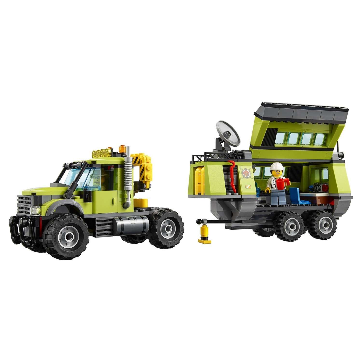 Конструктор LEGO City Volcano Explorers База исследователей вулканов (60124) - фото 12