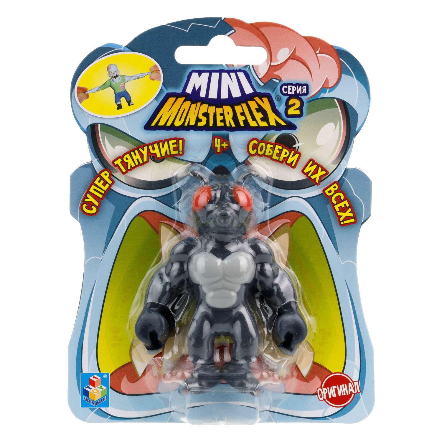 Игрушка тягун 1Toy Monster Flex Mini 2 в ассортименте Т23838 - фото 28