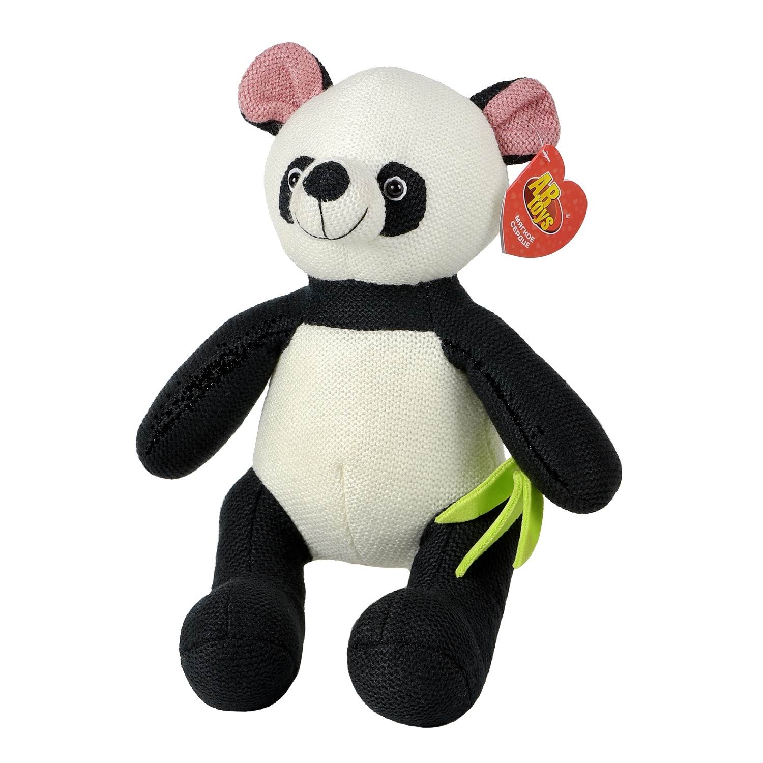 Игрушка ABTOYS Knitted Панда вязаная - фото 4
