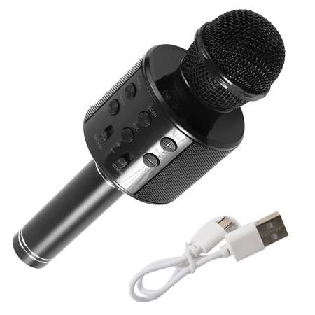 Микрофон RedLine для караоке черный