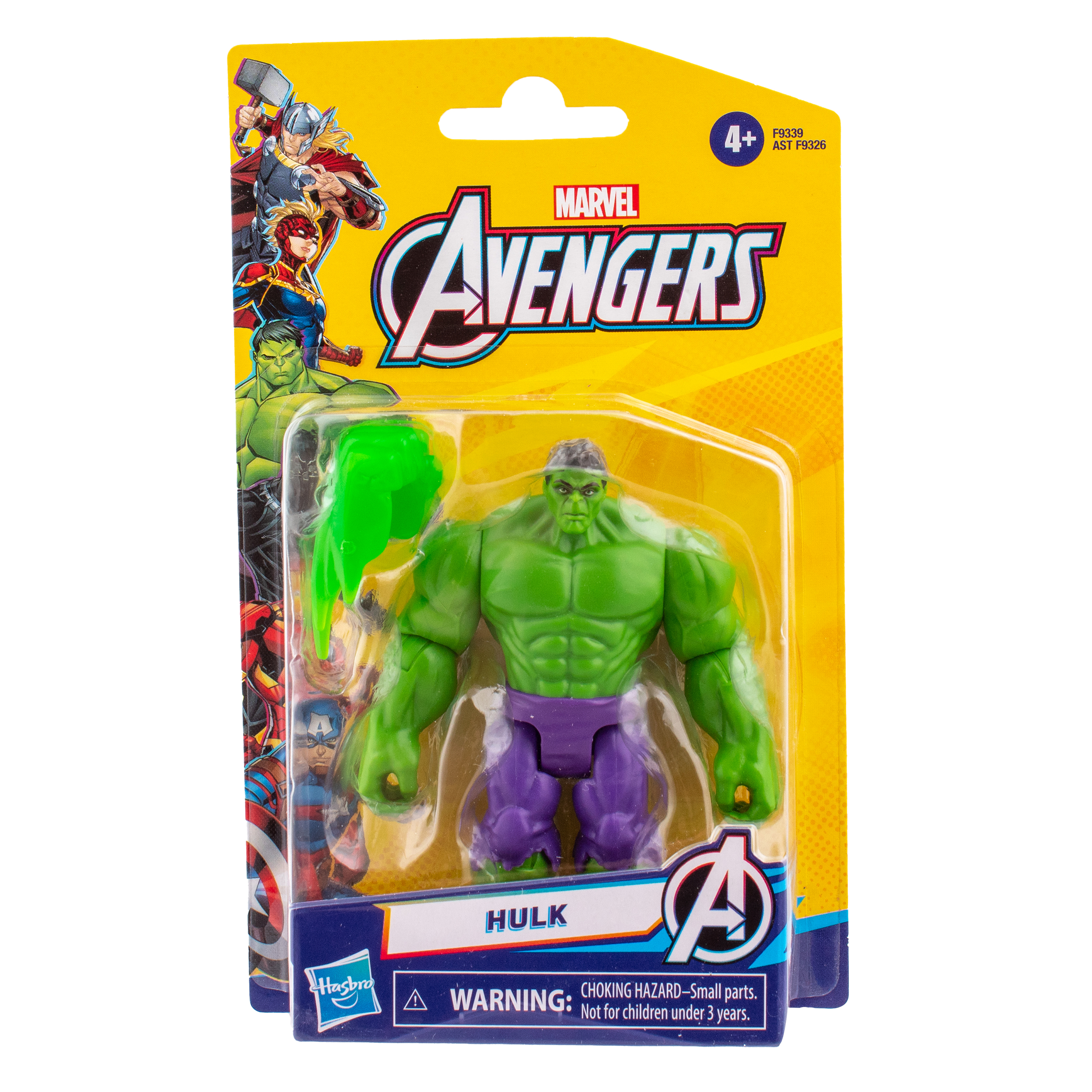 Фигурка Hasbro Avengers Action Deluxe Evergreen Hulk 10 см - фото 4