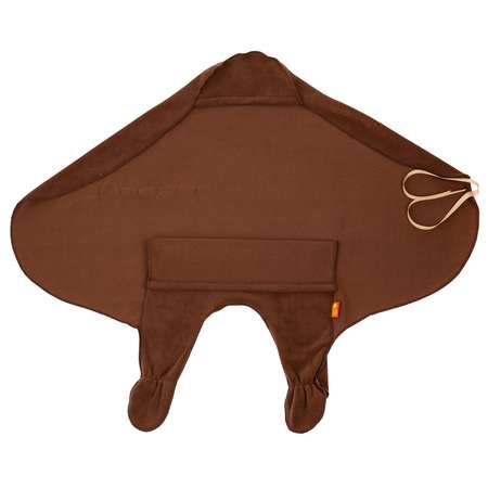 Конверт-кокон Чудо-Чадо спальный мешок «Эльф» флисовый шоколад