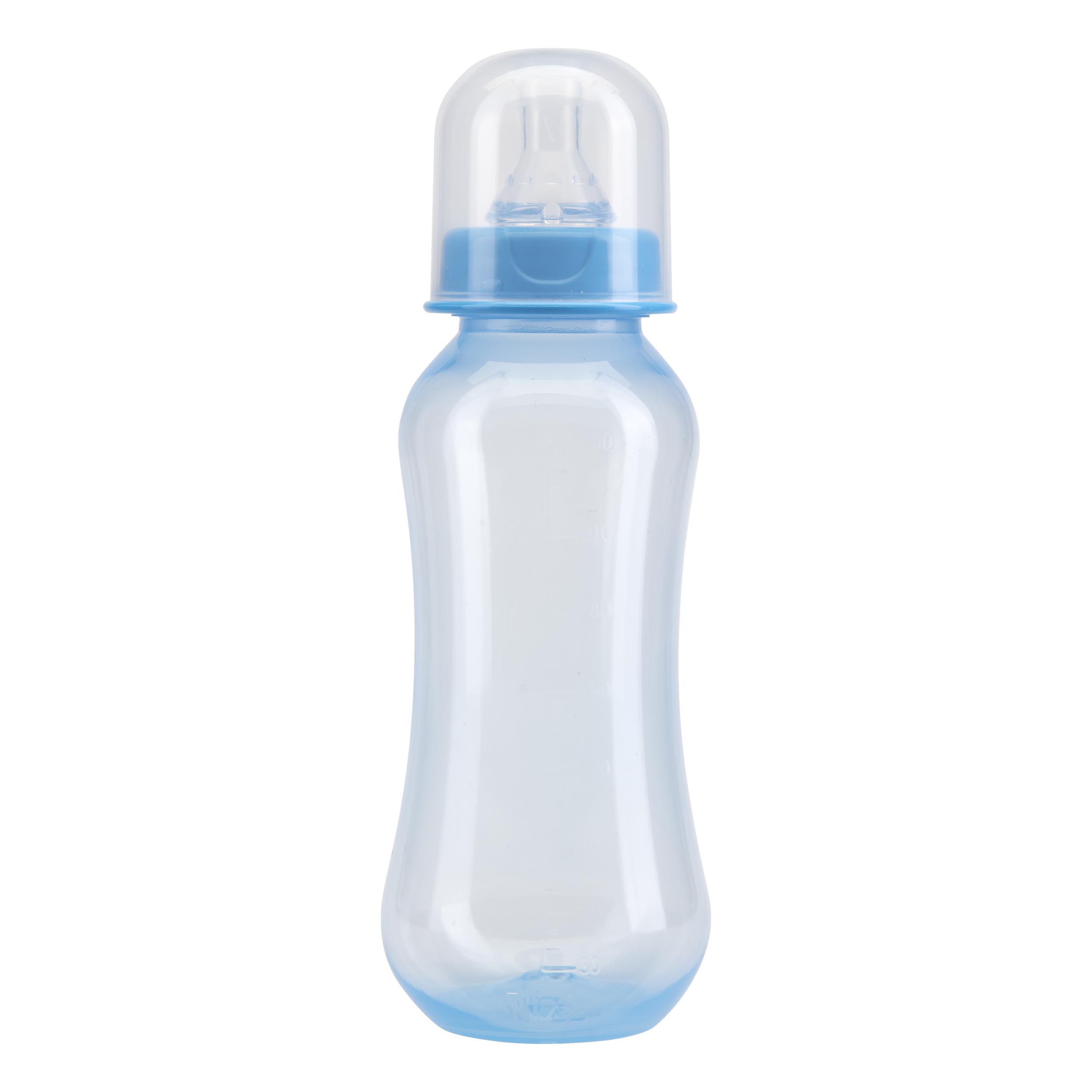 Бутылочка Курносики приталенная с силиконовой соской 0+ 250мл в ассортименте 11131 - фото 3