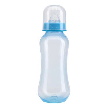 Бутылочка Курносики приталенная с силиконовой соской 0+ 250мл в ассортименте 11131