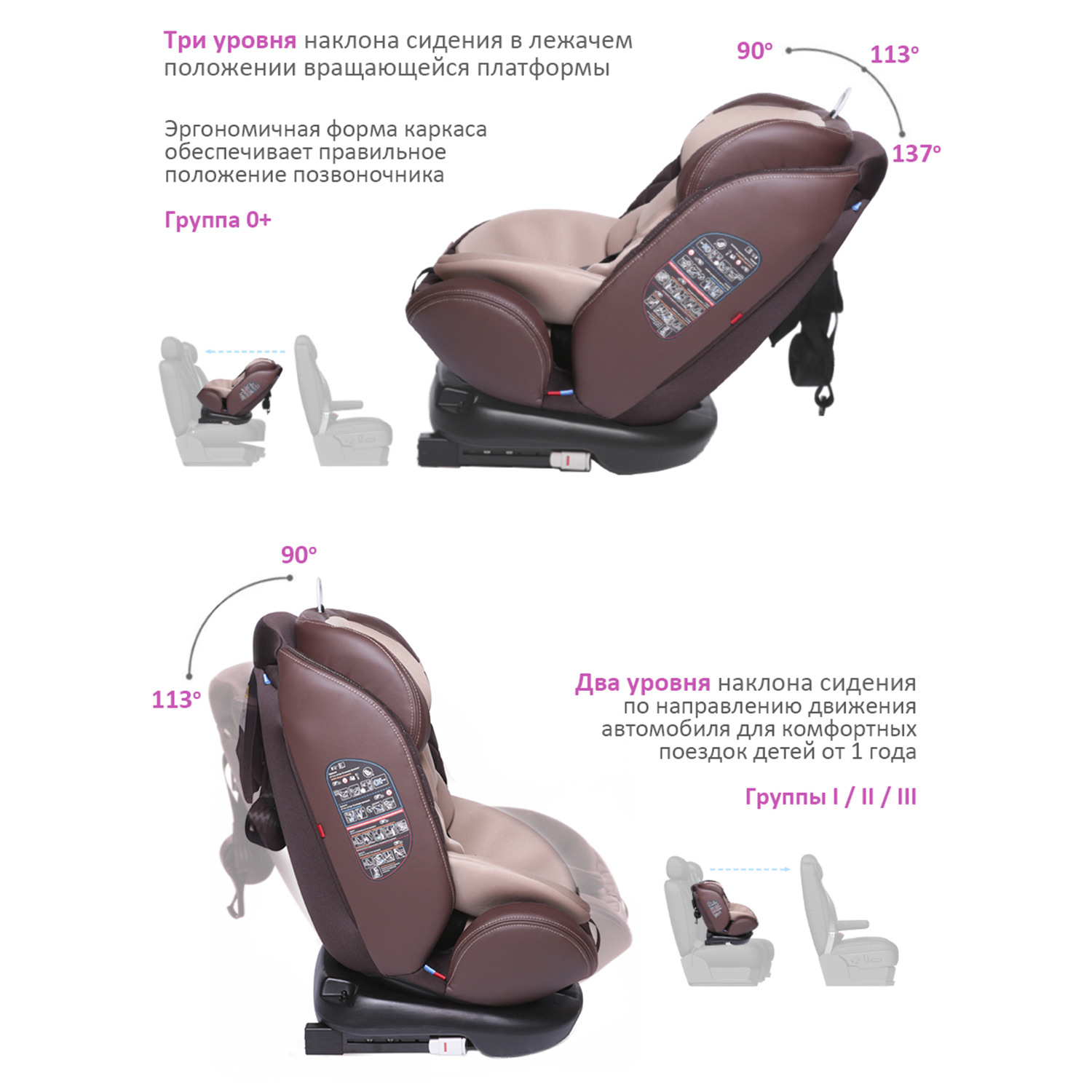 Автокресло BabyCare Shelter Isofix 0+/1/2/3 (0-36 кг) - фото 13