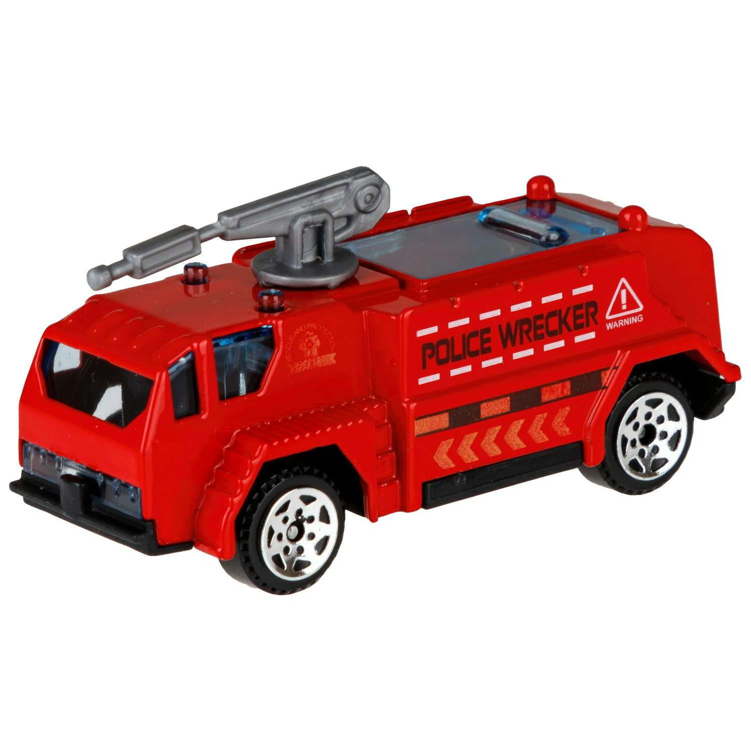 Игровой набор 1TOY Транспаркинг парковка с ящиком Пожарная команда Т24228 - фото 8