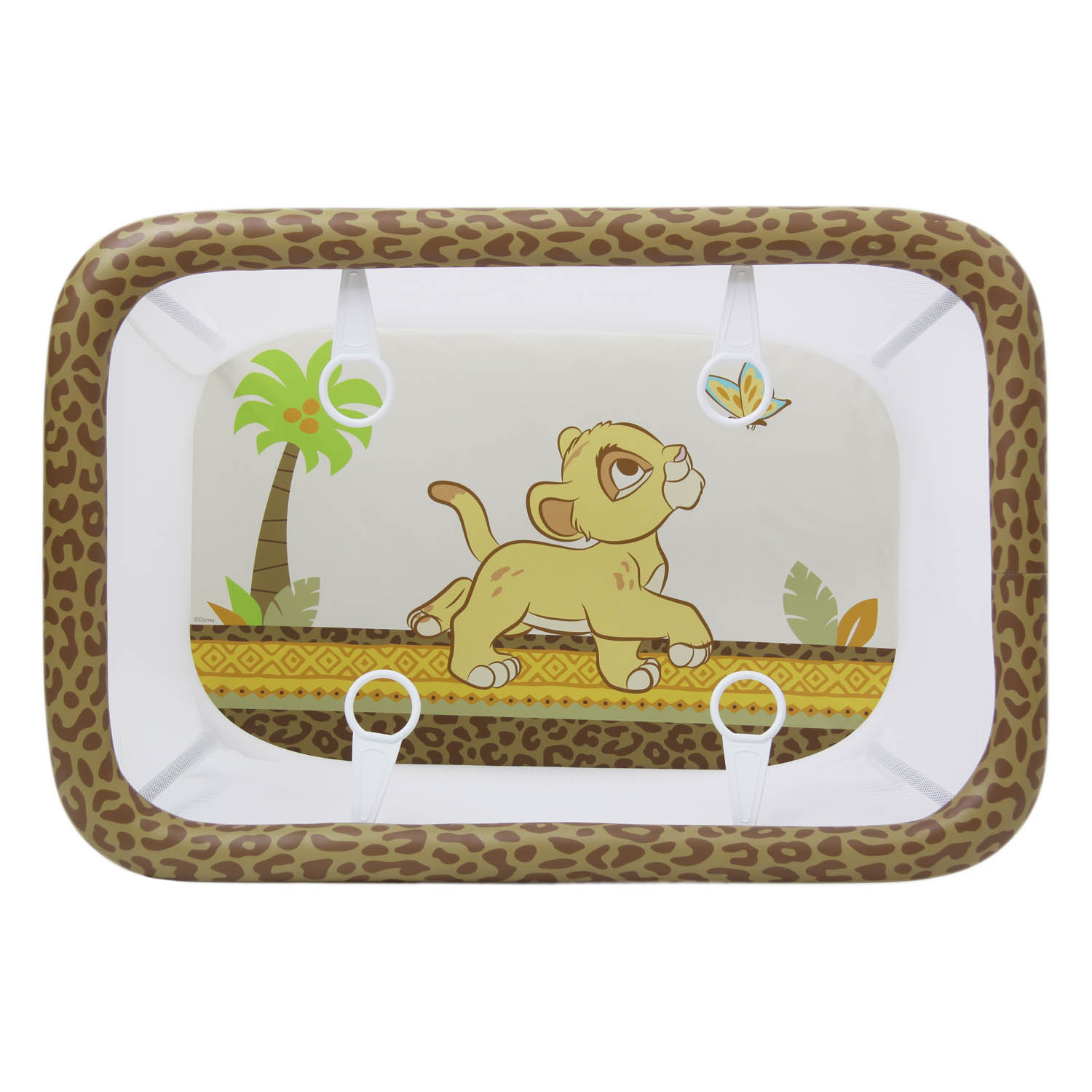 Манеж Polini kids Disney baby Король лев Classic Бежевый 0001639-11 - фото 4