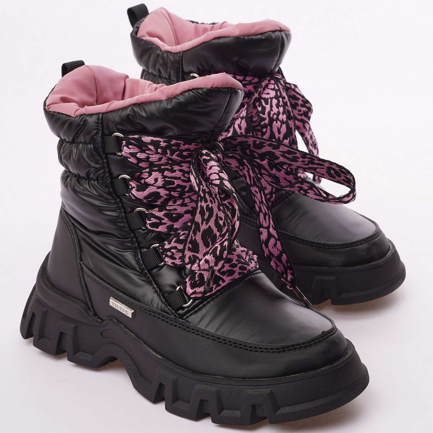Ботинки TikkaGo 4K09_19109_black-pink - фото 1