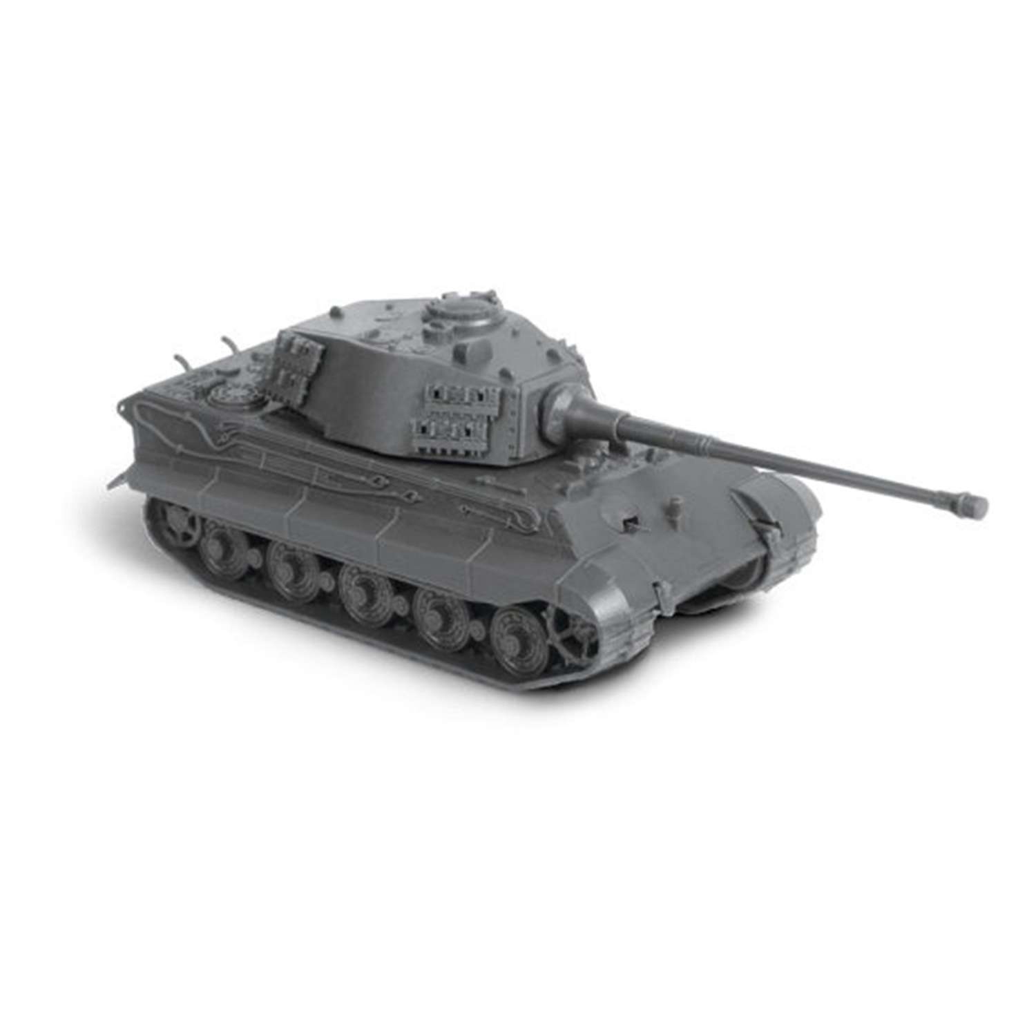Сборная модель ZVEZDA Тяжелый немецкий танк Королевский тигр 6204 - фото 1