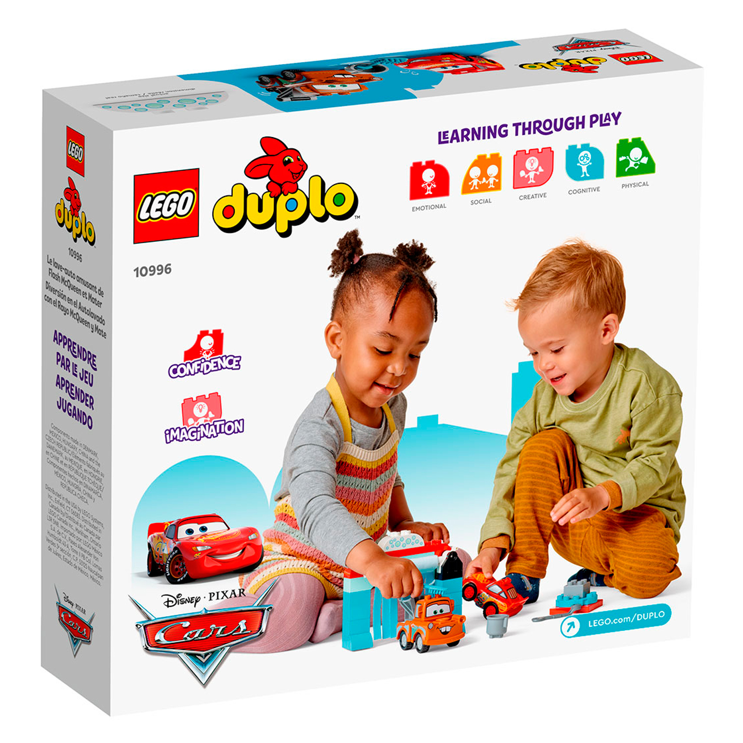 Конструктор детский LEGO Duplo Веселая автомойка 10996 - фото 6