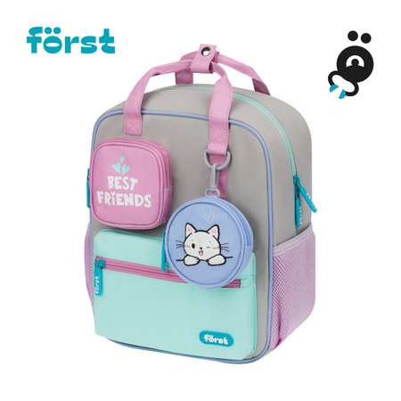 Рюкзак Forst F-Kids Hi Kitty 30,5*25,5*12,5см 1 отделение 5 карманов эргономичная спинка