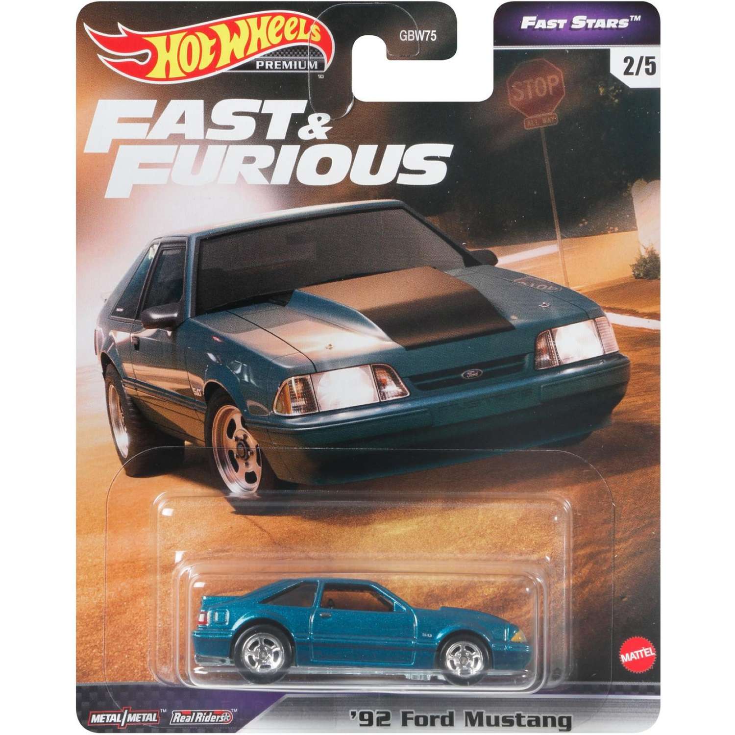 Автомобиль Hot Wheels Ford 1:64 без механизмов GBW75 - фото 2