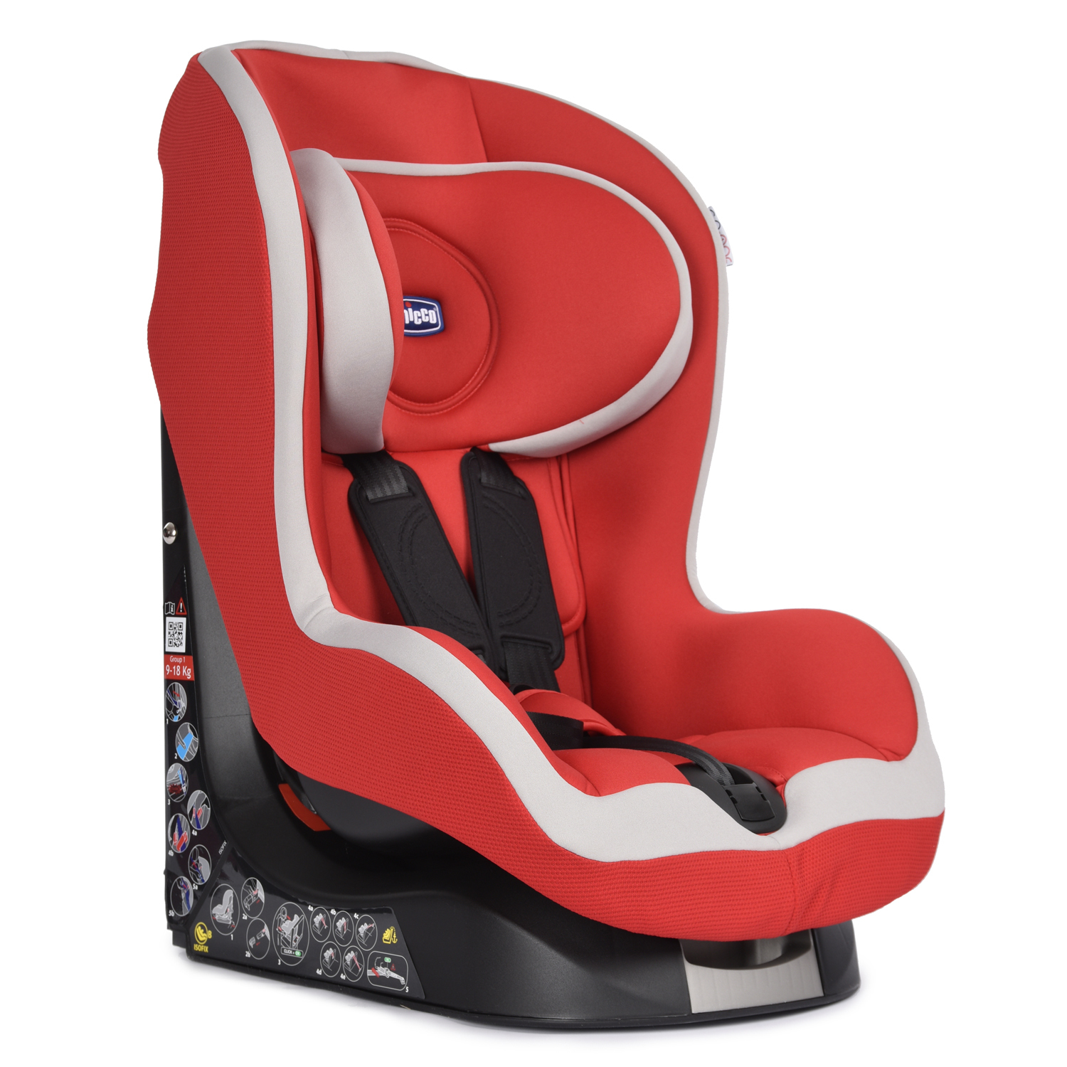 Автокресло Chicco Go-One Isofix Red - фото 1