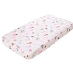 Простыня натяжная Спаленка-kids 80x160 зайчата розовые