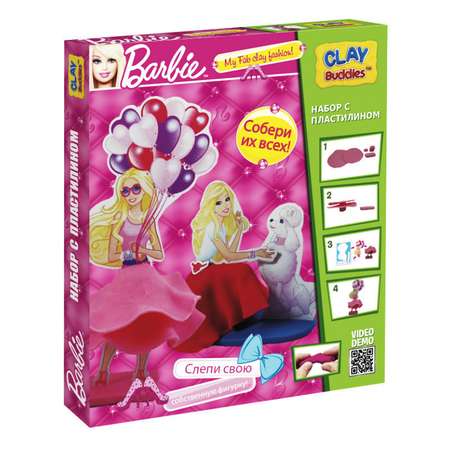 Набор для лепки Clay Buddies Barbie