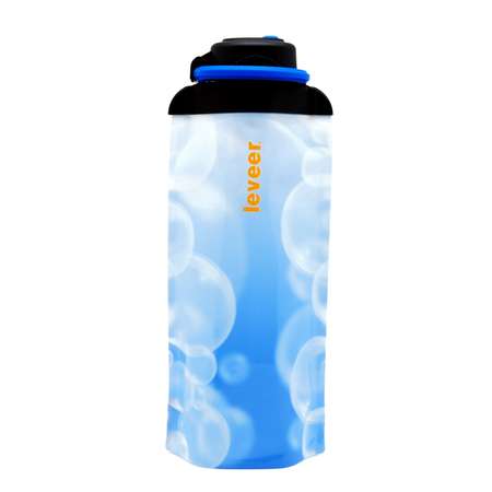 Бутылка для воды складная VITDAM синяя 700мл B070SBW